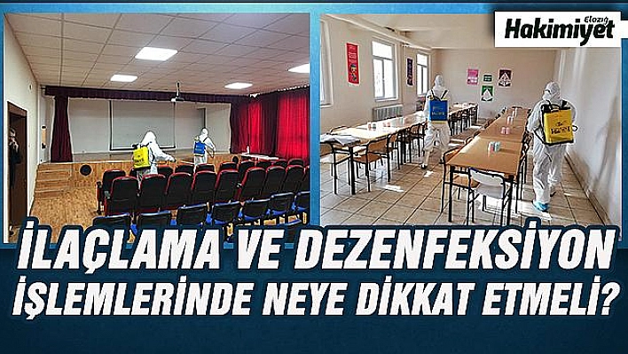  'HER MEVSİME GÖRE İLAÇLAMA YAPILMALI'