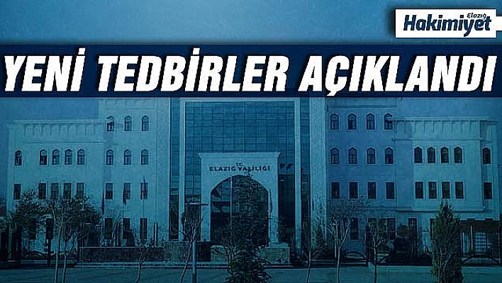 İl Hıfzısıhha Meclisi Yeni Tedbirleri Açıkladı