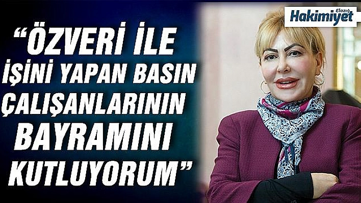 PROF. DR. YASEMİN AÇIK: 'ELAZIĞ MEDYASI BİRÇOK ŞEHİRE ÖRNEKTİR'