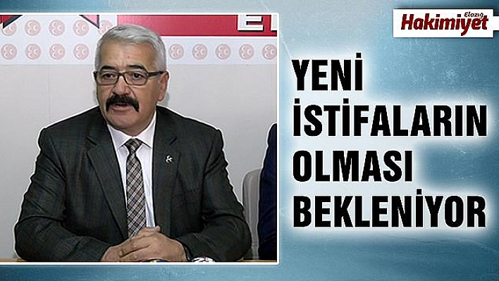 RIDVAN KAYA, PARTİDEKİ GÖREVLERİNDEN İSTİFA ETTİ