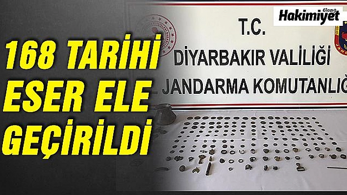 Roma ve İslami döneme ait 168 tarihi eser ele geçirildi