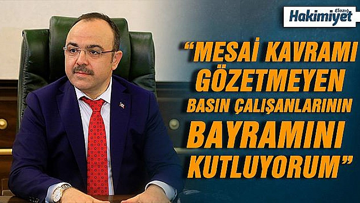 VALİ YIRIK:' BASIN KURULUŞLARIMIZ,DEMOKRATİK TOPLUM DÜZENİNİN KORUNMASININ EN BÜYÜK GÜVENCESİDİR'