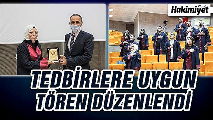 Veterinerlik Fakültesi'nde yemin töreni düzenlendi