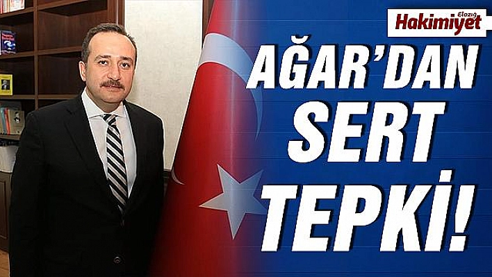 Ağar, 'DHKP-C'li katillerinin fotoğrafını binasına asanlar da haindir, alçaktır'