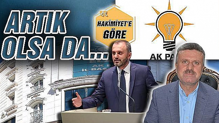 ARTIK OLSA DA…