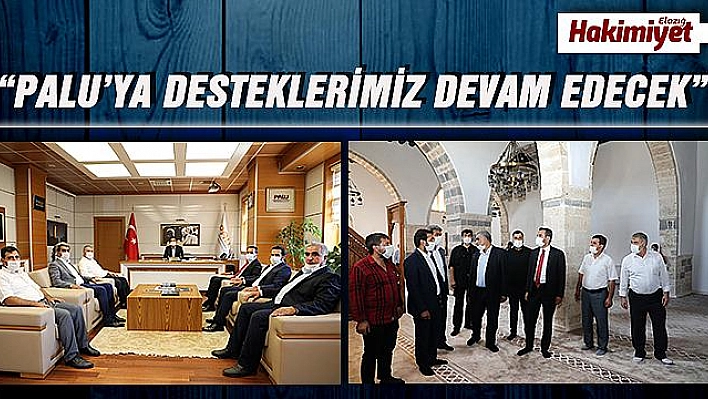 BAŞKAN ŞERİFOĞULLARI'NDAN PALU ZİYARETİ