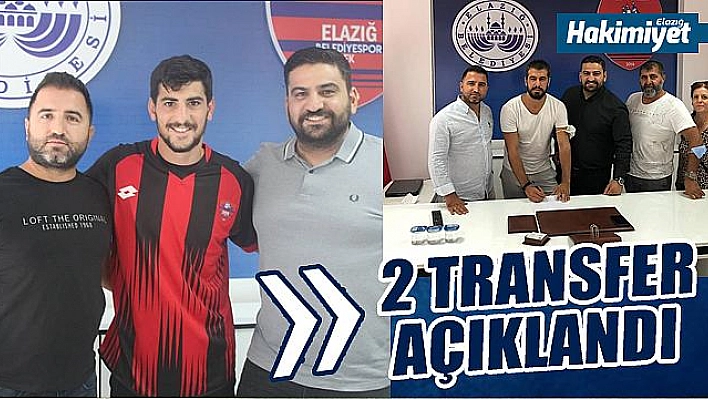 Elazığ Belediyespor'dan 2 transfer