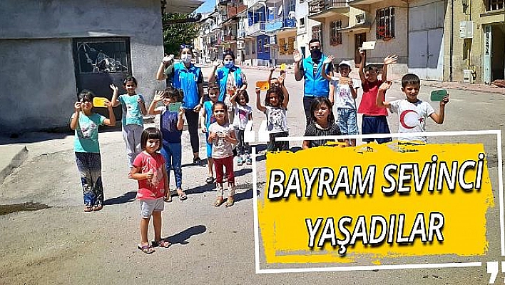 Elazığ'da çocuklar sevindirildi