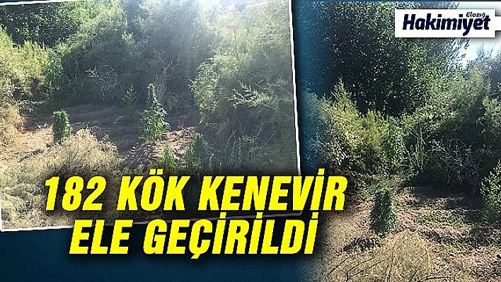 ELAZIĞ'DA ZEHİR TACİRLERİNE OPERASYONLAR  SÜRÜYOR