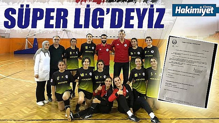 Elazığ SYSK, Hentbol Süper Ligi'ne davet edildi