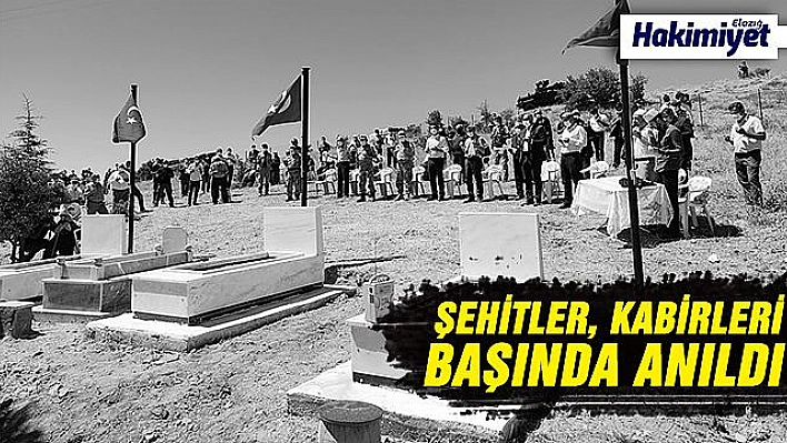 Güneybaşı Köyü Şehitleri anıldı