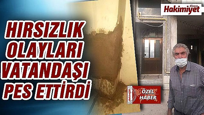 HIRSIZLAR DURMAK BİLMİYOR