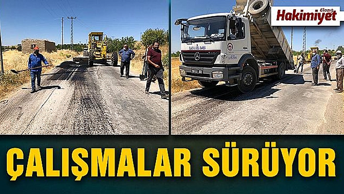 İl Özel İdaresi Asfalt ve Yol Bakım Çalışmalarını Sürdürüyor