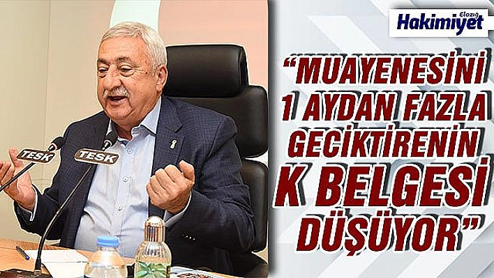 Palandöken: 'Araç muayene ücretleri düşürülmeli'