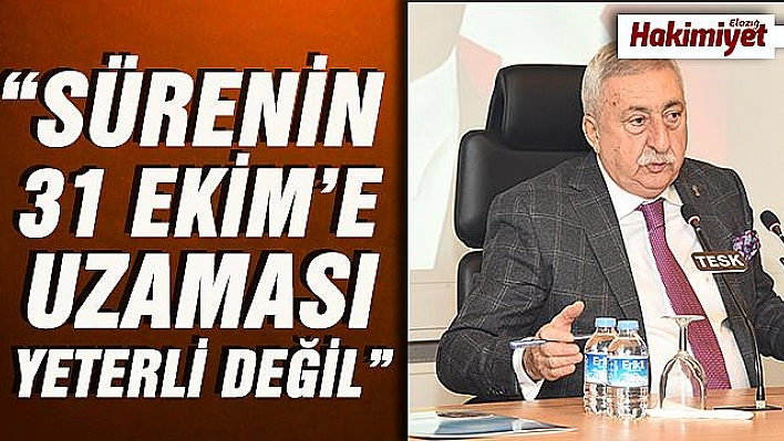 Palandöken: 'Kısa çalışma ödeneğinin uzatılması sevindirici'