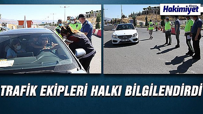 POLİS EKİPLERİ HALKI UYARDI,BAYRAM HUZURLU GEÇTİ