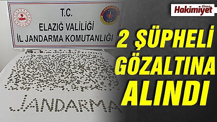 Roma dönemine ait bin 188 adet tarihi eser ele geçirildi