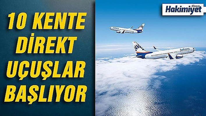 SunExpress Anadolu - Avrupa uçuş ağını genişletiyor