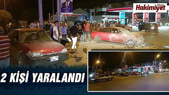 Trafik kazası meydana geldi