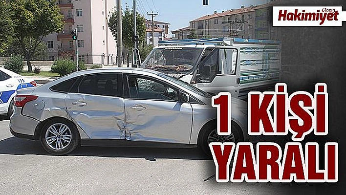 Trafik kazası meydana geldi