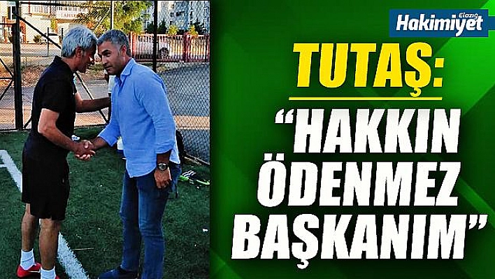 Tutaş'tan duygusal veda!