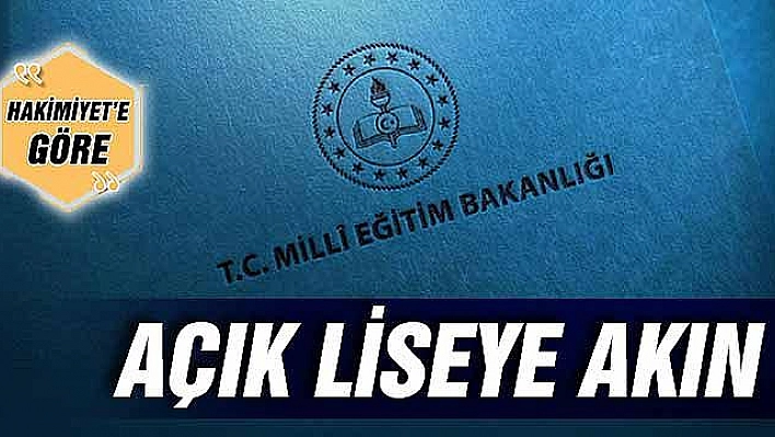 AÇIK LİSEYE AKIN