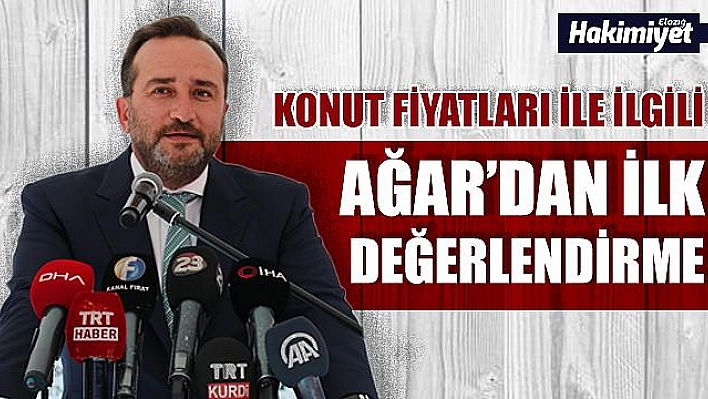 Ağar: 'Beklentileri Doğru İlettik'