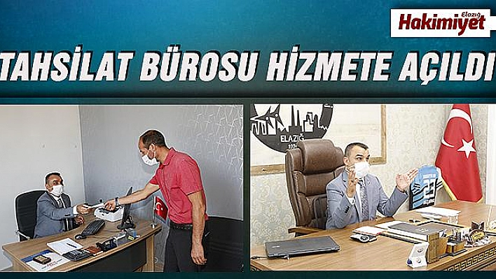 AKÇAKİRAZ BELEDİYESİ YENİ TAHSİLAT BÜROSU'NU HİZMETE AÇTI