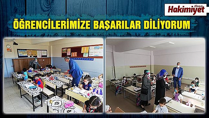 BAHŞİ:'ÖĞRENCİLERİMİZE BAŞARILAR DİLİYORUM'