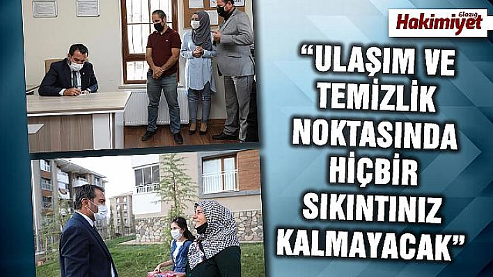 BAŞKAN ŞERİFOĞULLARI'NDAN BIZMİŞEN TOKİ'YE ZİYARET