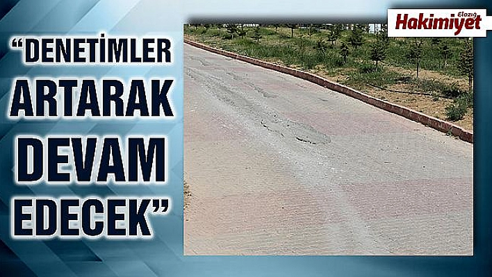 Belediye Yollara Zarar Veren Beton Mikserlerine Göz Açtırmıyor