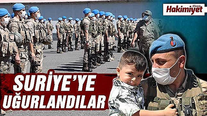 Bingöl'den komandolar Suriye'ye uğurlandı  