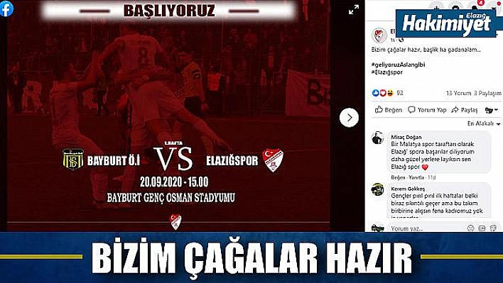 Bizim çağalar hazır!