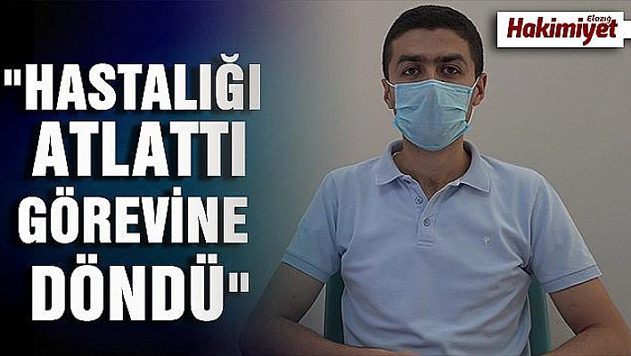 Covid-19'u yenen doktor, tekrar görevinin başına döndü vatandaşları uyardı