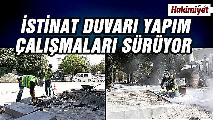 Elazığ Belediyesi Çevre Düzenleme Çalışmalarını Sürdürüyor