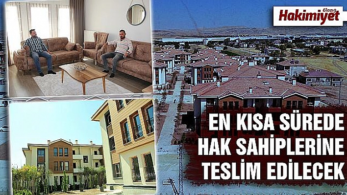 Elazığ'da depremin ardından 381 konut daha tamamlandı