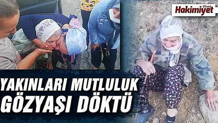 Elazığ'da kayıp Naile nine bulundu