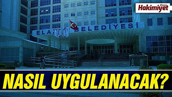 ELAZIĞ İÇİN 'GERİ DÖNÜŞÜM SAATİ UYGULAMASI' BAŞLADI