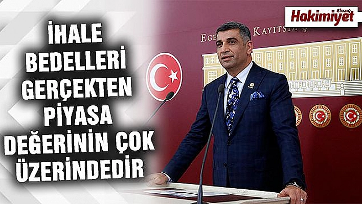 EROL: 'YÜZDE 40 İNDİRİM AÇIKLAMASIYLA ELAZIĞ'IN SORUNLARI BİTMEDİ'