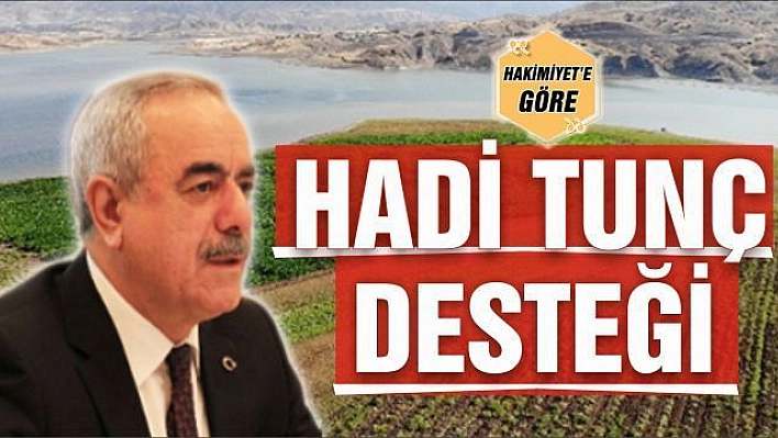 HADİ TUNÇ DESTEĞİ