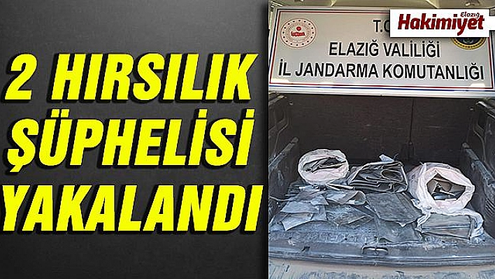 İnşaatları hedef alan 2 hırsızlık şüphelisi yakalandı