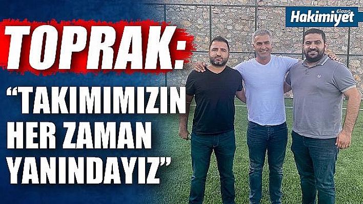 Karakoçan FK'ya, Toprak'tan tatlı ziyaret