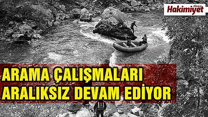  Kayıp kardeşin bulunması için Munzur Çayı didik didik aranıyor