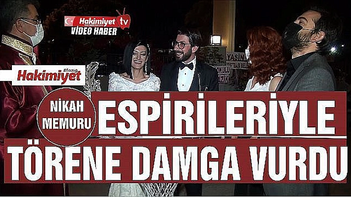  Nikah memurunun yemek, alışveriş esprisi herkesi güldürdü