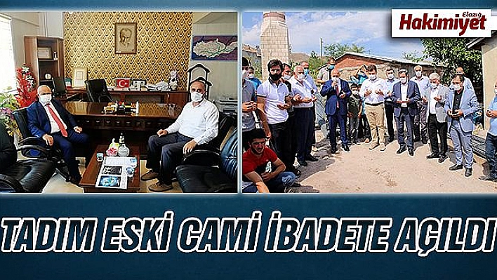 TADIM KÖYÜNÜ ZİYARET EDEN MÜFTÜ AYDIN, KOVANCILAR'DA CAMİ TEMELİ ATTI