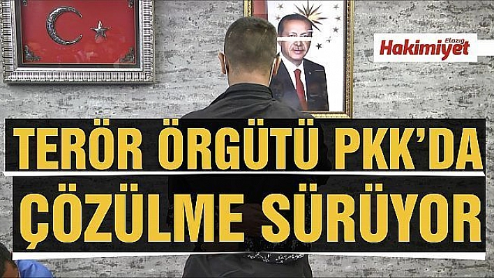 Terör örgütü PKK'da çözülme sürüyor