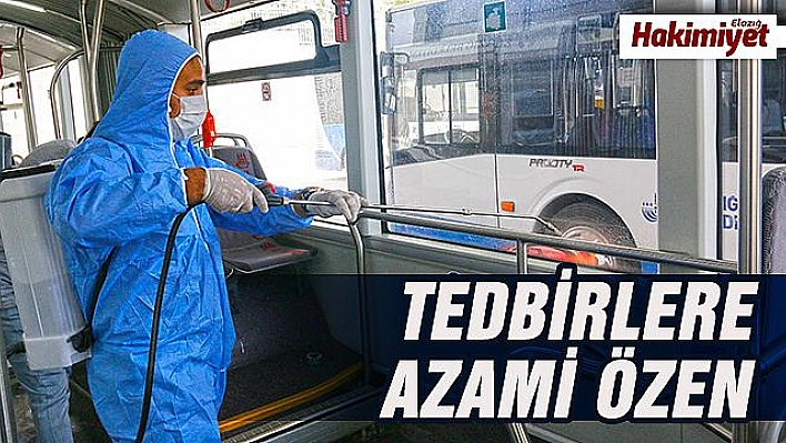 TOPLU TAŞIMA ARAÇLARINDA COVİD-19 TEMİZLİĞİ