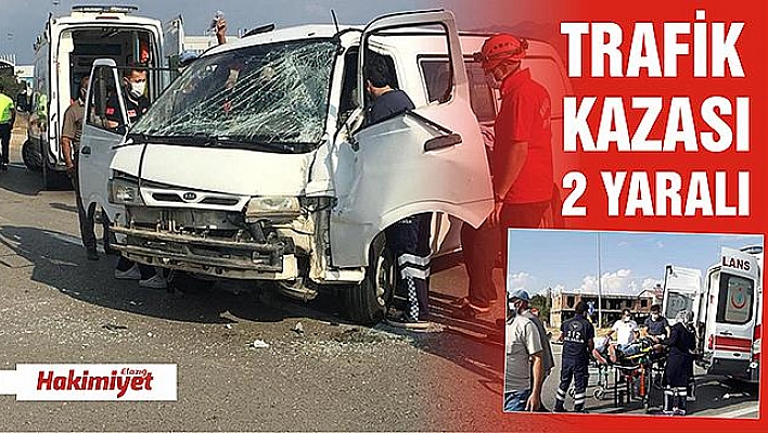 TRAFİK KAZASI:2 YARALI