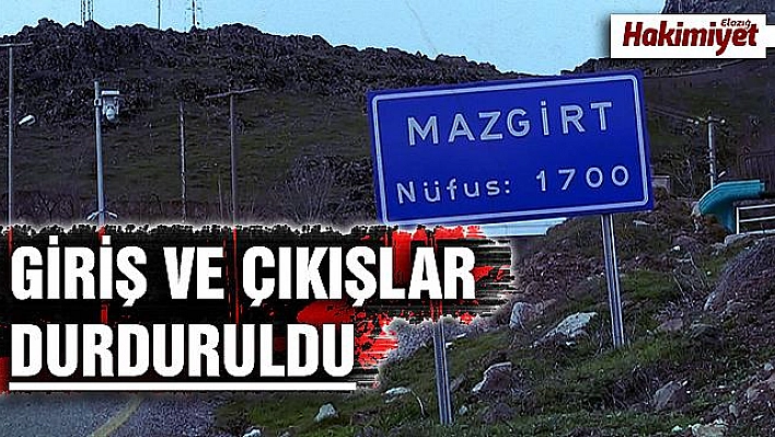 Tunceli'de bir köy 5 kişide koronavirüs tespit edilince karantinaya alındı