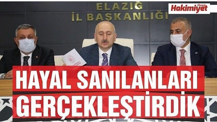 Bakan Karaismailoğlu: 'Ulaşım ve iletişim altyapısına 902 milyar liralık yatırım gerçekleştirdik'